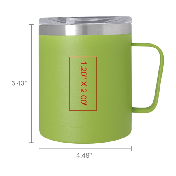 BPA free, sturdy wide-mouth mug is made of high-grade stainless steel... from ASI 90154 Sunjoy Group Inc