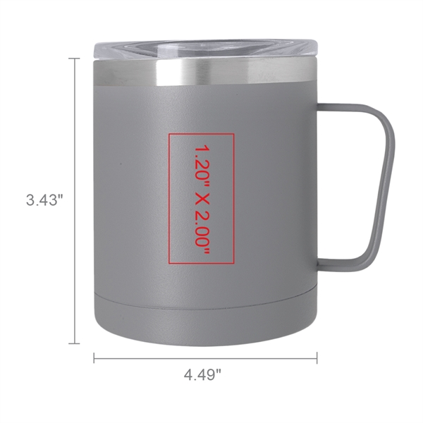 BPA free, sturdy wide-mouth mug is made of high-grade stainless steel... from ASI 90154 Sunjoy Group Inc