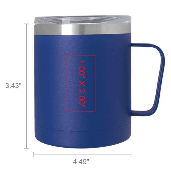 BPA free, sturdy wide-mouth mug is made of high-grade stainless steel... from ASI 90154 Sunjoy Group Inc