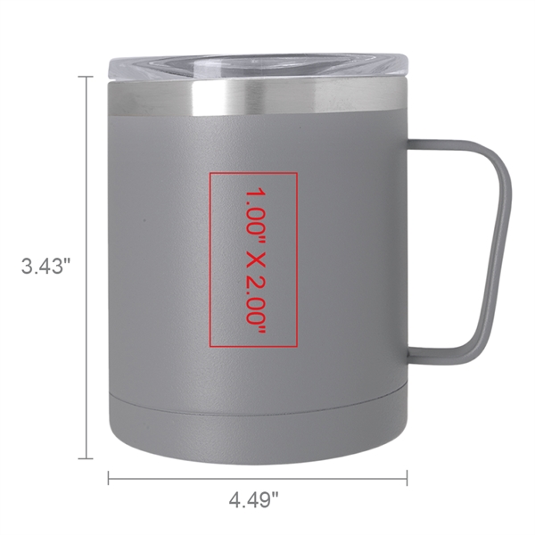 BPA free, sturdy wide-mouth mug is made of high-grade stainless steel... from ASI 90154 Sunjoy Group Inc
