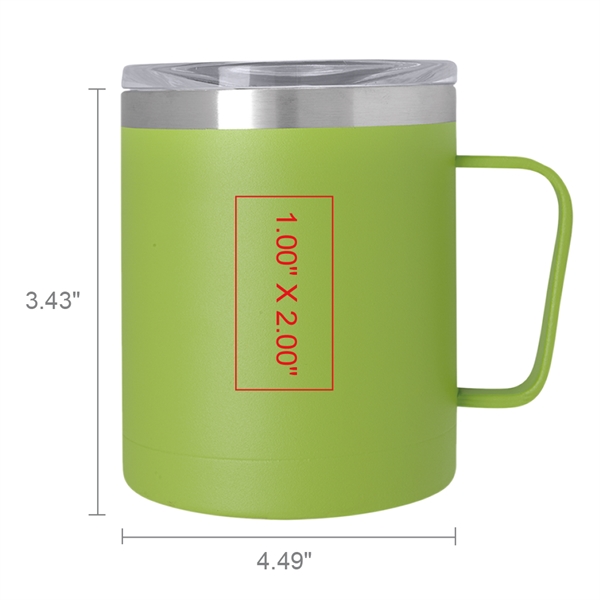 BPA free, sturdy wide-mouth mug is made of high-grade stainless steel... from ASI 90154 Sunjoy Group Inc