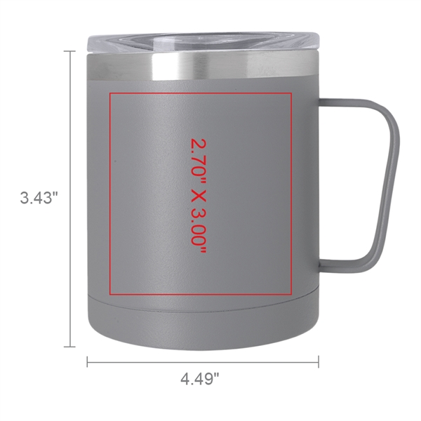 BPA free, sturdy wide-mouth mug is made of high-grade stainless steel... from ASI 90154 Sunjoy Group Inc