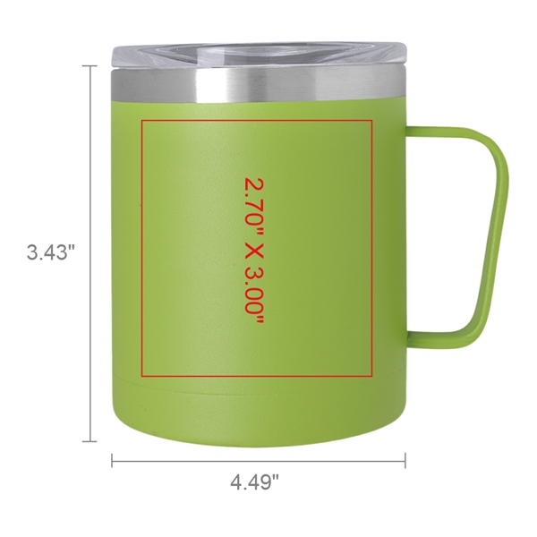 BPA free, sturdy wide-mouth mug is made of high-grade stainless steel... from ASI 90154 Sunjoy Group Inc