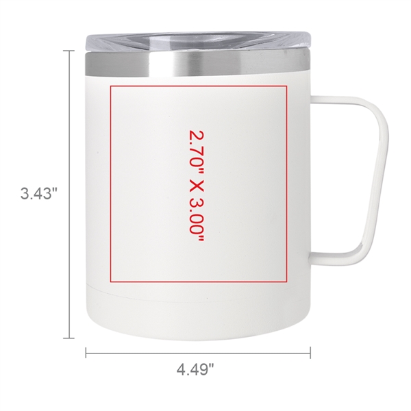 BPA free, sturdy wide-mouth mug is made of high-grade stainless steel... from ASI 90154 Sunjoy Group Inc