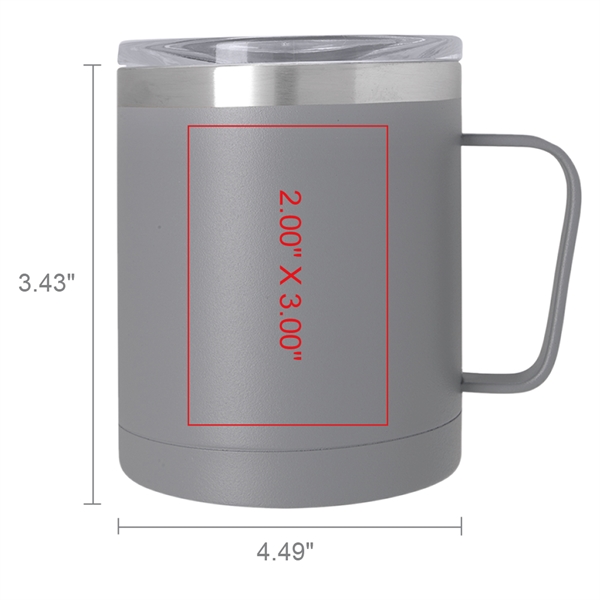BPA free, sturdy wide-mouth mug is made of high-grade stainless steel... from ASI 90154 Sunjoy Group Inc