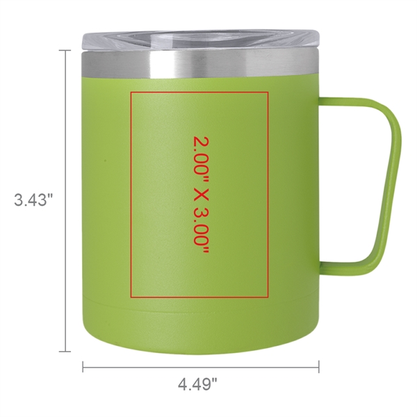 BPA free, sturdy wide-mouth mug is made of high-grade stainless steel... from ASI 90154 Sunjoy Group Inc