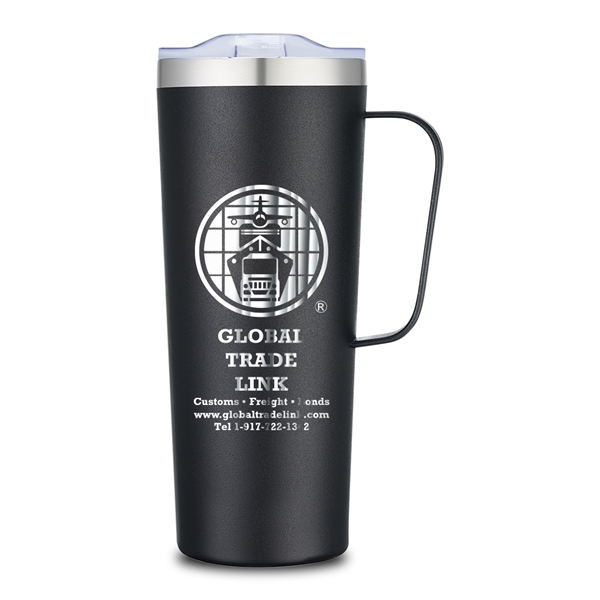 28oz Stainless Steel Mug, BPA free,  sturdy wide-mouth mug is... from ASI 90154 Sunjoy Group Inc