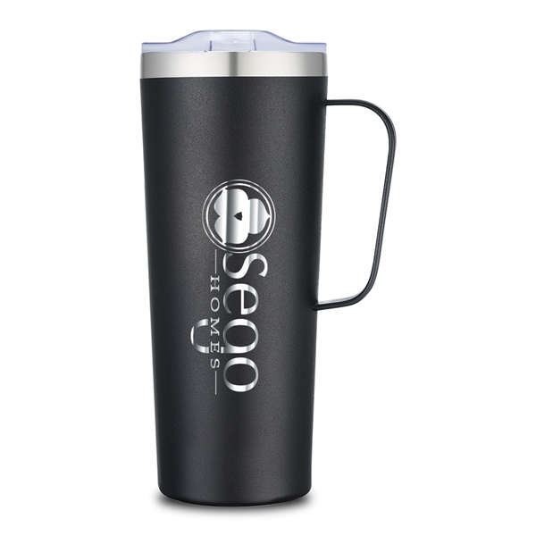 28oz Stainless Steel Mug, BPA free,  sturdy wide-mouth mug is... from ASI 90154 Sunjoy Group Inc