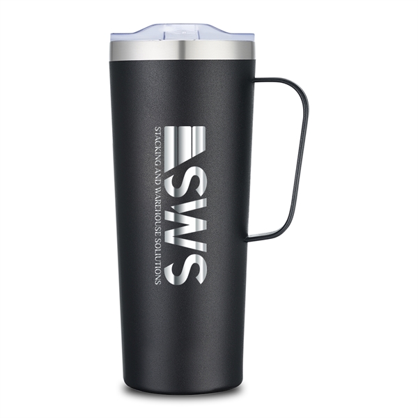 28oz Stainless Steel Mug, BPA free,  sturdy wide-mouth mug is... from ASI 90154 Sunjoy Group Inc