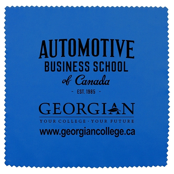 8" x 8" microfiber cleaning cloth with serrated edges.... from ASI 62660 Innovation Line