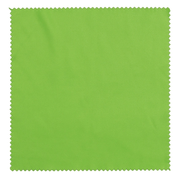 8" x 8" microfiber cleaning cloth with serrated edges.... from ASI 62660 Innovation Line