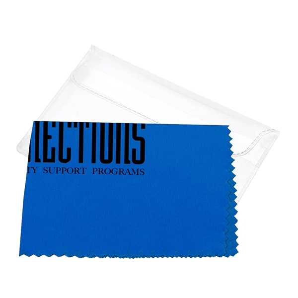8" x 8" microfiber cleaning cloth with serrated edges.... from ASI 62660 Innovation Line