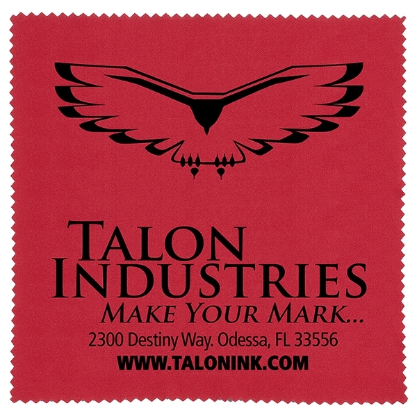 6" x 6" microfiber cloth designed to clean sensitive surfaces.... from ASI 62660 Innovation Line