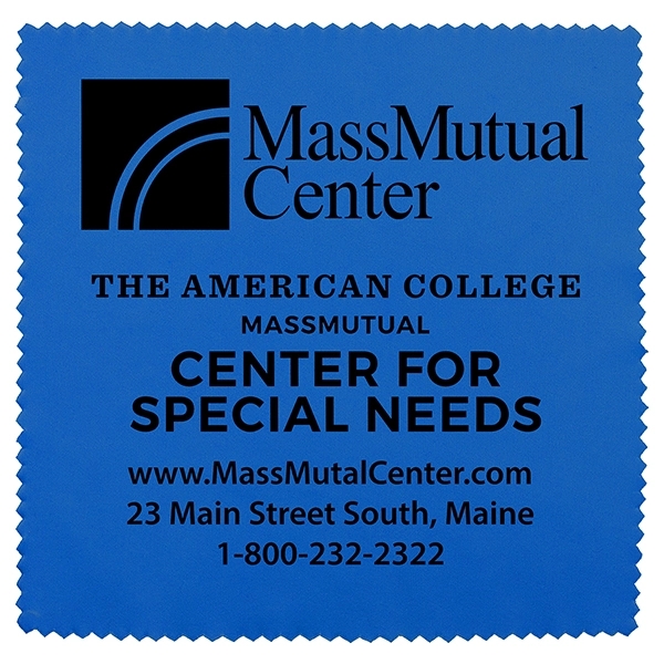 6" x 6" microfiber cloth designed to clean sensitive surfaces.... from ASI 62660 Innovation Line