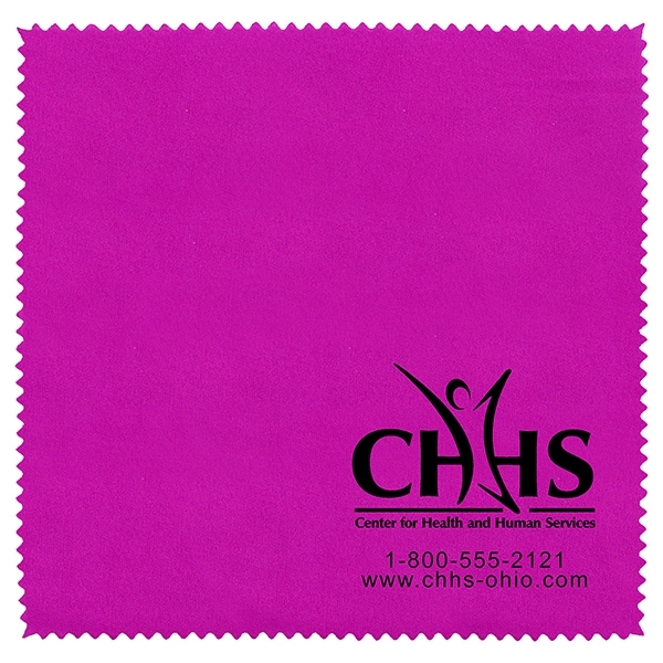 6" x 6" microfiber cloth designed to clean sensitive surfaces.... from ASI 62660 Innovation Line
