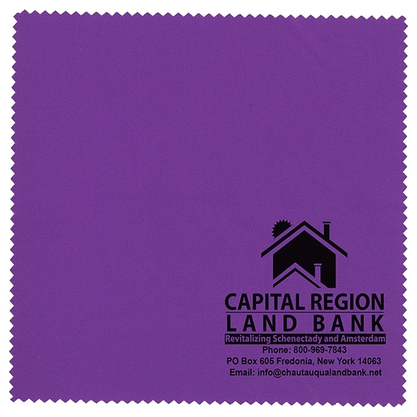 6" x 6" microfiber cloth designed to clean sensitive surfaces.... from ASI 62660 Innovation Line