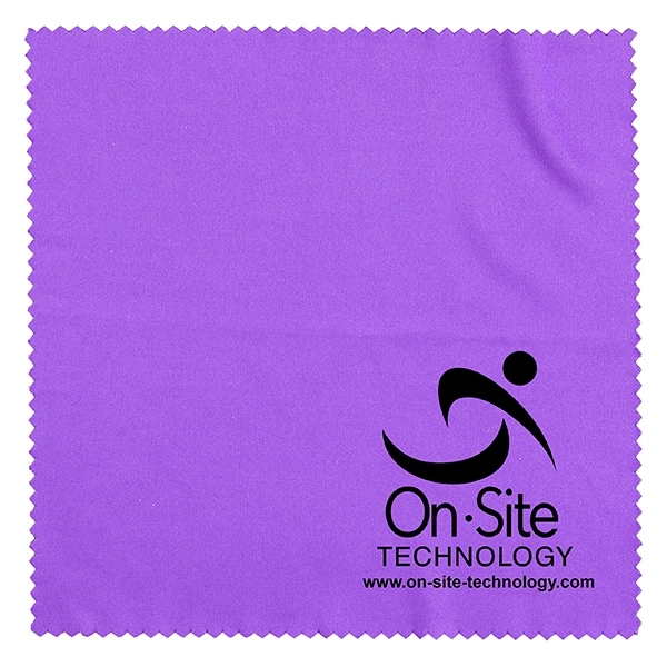 6" x 6" microfiber cloth designed to clean sensitive surfaces.... from ASI 62660 Innovation Line