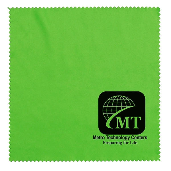 6" x 6" microfiber cloth designed to clean sensitive surfaces.... from ASI 62660 Innovation Line
