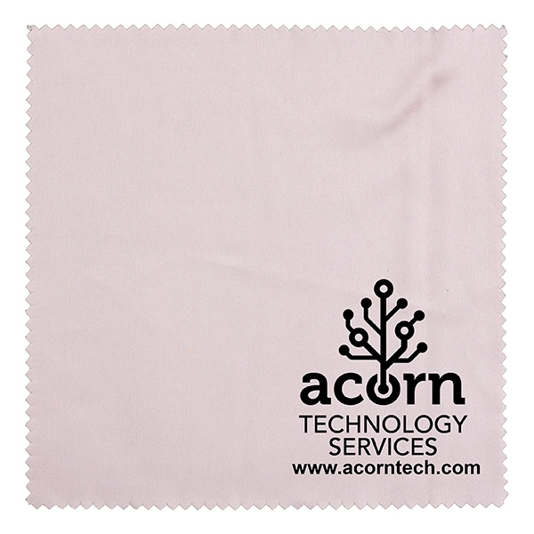 6" x 6" microfiber cloth designed to clean sensitive surfaces.... from ASI 62660 Innovation Line
