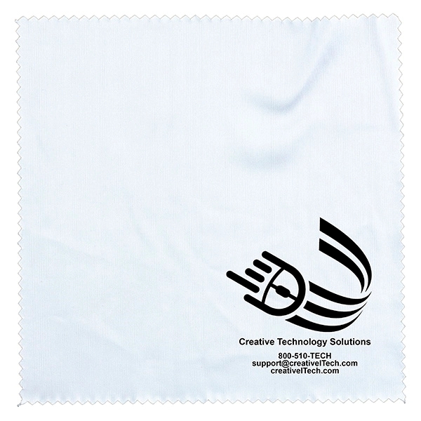 6" x 6" microfiber cloth designed to clean sensitive surfaces.... from ASI 62660 Innovation Line