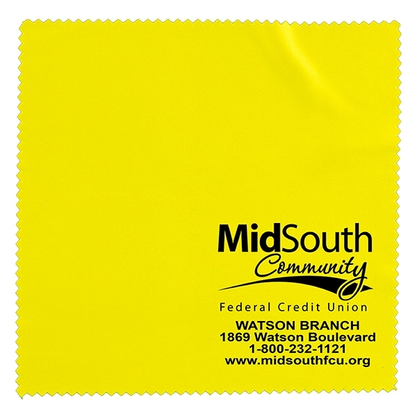 6" x 6" microfiber cloth designed to clean sensitive surfaces.... from ASI 62660 Innovation Line