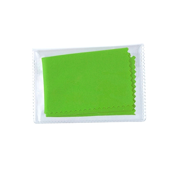 6" x 6" microfiber cloth designed to clean sensitive surfaces.... from ASI 62660 Innovation Line
