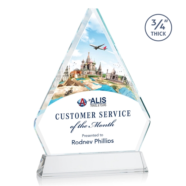 Fyreside VividPrint™ Award on Newhaven - Clear... from ASI 84592 St Regis Group / St Regis