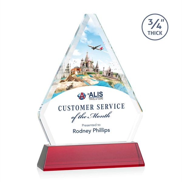 Fyreside VividPrint™ Award on Newhaven -  Red... from ASI 84592 St Regis Group / St Regis