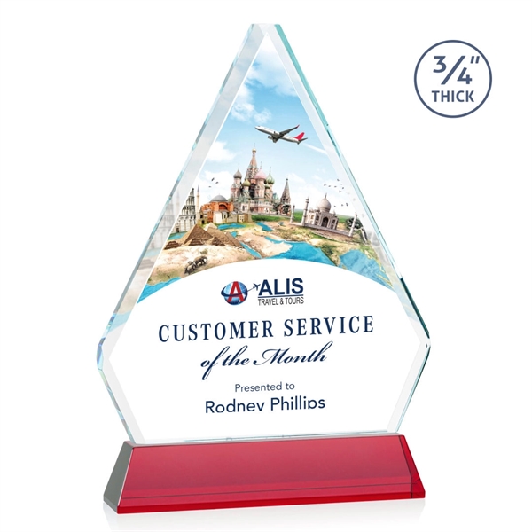 Fyreside VividPrint™ Award on Newhaven -  Red... from ASI 84592 St Regis Group / St Regis