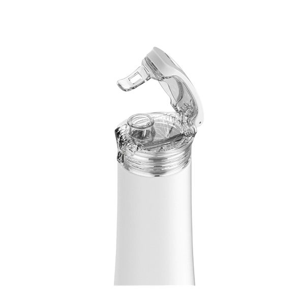 23 oz. double wall snap lid stainless steel water bottle plus... from ASI 37218 Athena Promo (tm)