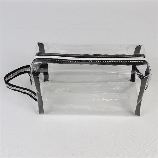 Clear travel bag with zipper seal. Made with 25C TPU, 600... from ASI 68190 Lungsal / Lungsal