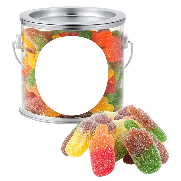 Summer candy pail with sugar dusted gummy popsicles (1 lbs.).... from ASI 71685 Midnite Snax®