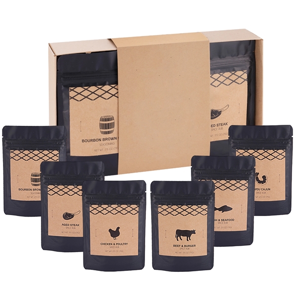 Grill master seasoning spice rub gift box; with chicken & poultry,... from ASI 71685 Midnite Snax®