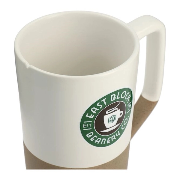 Ceramic Mug with Wood Lid... from ASI 89971 Stuff A Mug