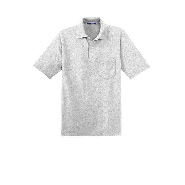 JERZEES -SpotShield 5.6-Ounce Jersey Knit Sport Shirt wit...... from ASI 84863 SanMar