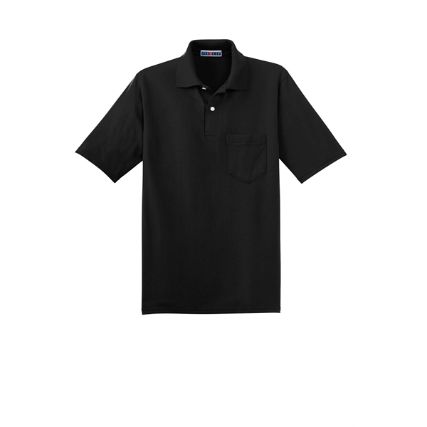 JERZEES -SpotShield 5.6-Ounce Jersey Knit Sport Shirt wit...... from ASI 84863 SanMar