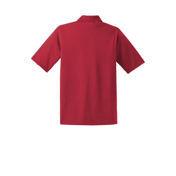 JERZEES -SpotShield 5.6-Ounce Jersey Knit Sport Shirt wit...... from ASI 84863 SanMar