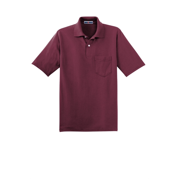 JERZEES -SpotShield 5.6-Ounce Jersey Knit Sport Shirt wit...... from ASI 84863 SanMar