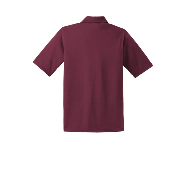 JERZEES -SpotShield 5.6-Ounce Jersey Knit Sport Shirt wit...... from ASI 84863 SanMar