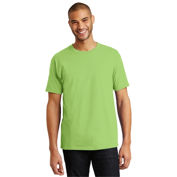Tagless® T-shirt with double-needle stitching on the sleeves, hems, and collar.... from ASI 84863 SanMar