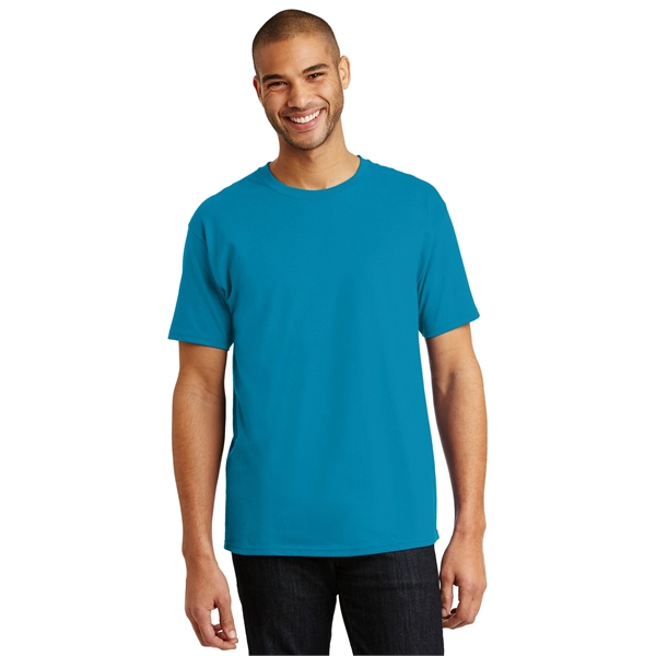 Tagless® T-shirt with double-needle stitching on the sleeves, hems, and collar.... from ASI 84863 SanMar