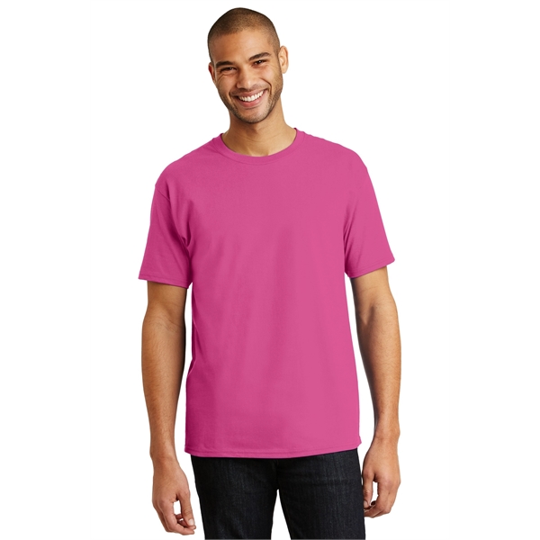 Tagless® T-shirt with double-needle stitching on the sleeves, hems, and collar.... from ASI 84863 SanMar