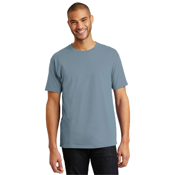 Tagless® T-shirt with double-needle stitching on the sleeves, hems, and collar.... from ASI 84863 SanMar