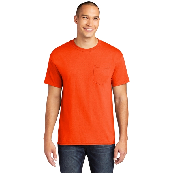 Gildan Heavy Cotton 100% Cotton Pocket T-Shirt.... from ASI 84863 SanMar