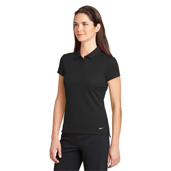Nike Ladies Dri-FIT Solid Icon Pique Modern Fit Polo.... from ASI 84863 SanMar
