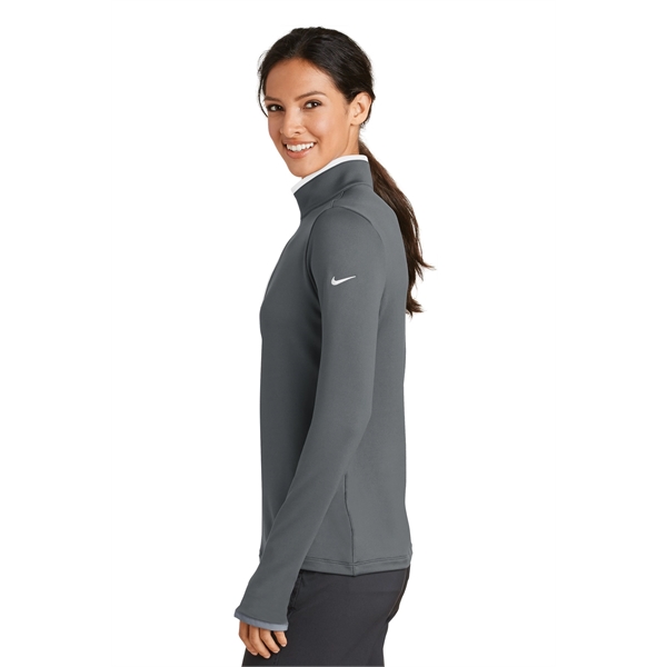 Nike Ladies Dri-FIT Stretch 1/2-Zip Cover-Up.... from ASI 84863 SanMar