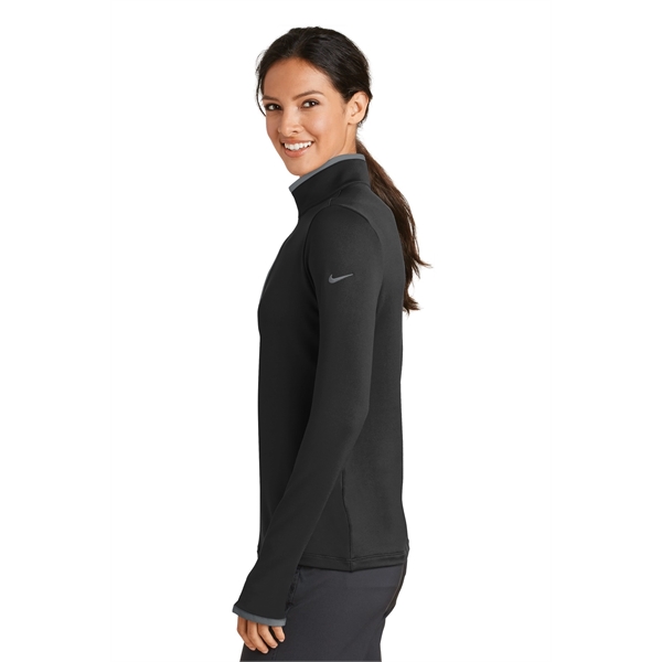 Nike Ladies Dri-FIT Stretch 1/2-Zip Cover-Up.... from ASI 84863 SanMar