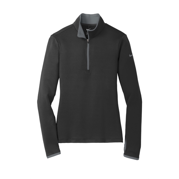 Nike Ladies Dri-FIT Stretch 1/2-Zip Cover-Up.... from ASI 84863 SanMar