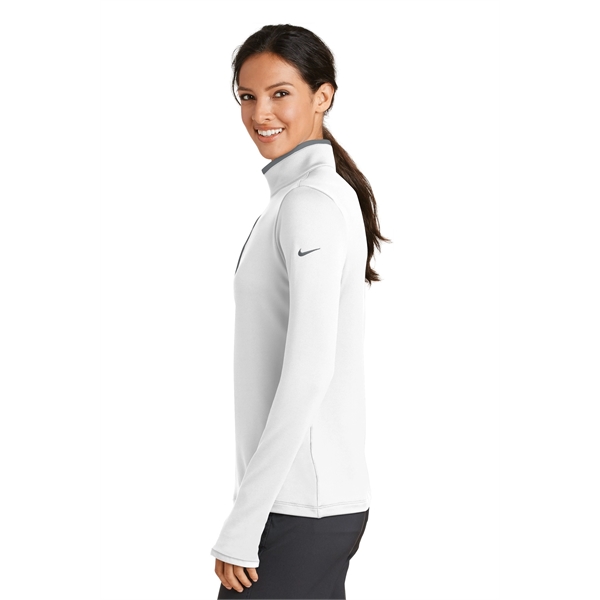 Nike Ladies Dri-FIT Stretch 1/2-Zip Cover-Up.... from ASI 84863 SanMar