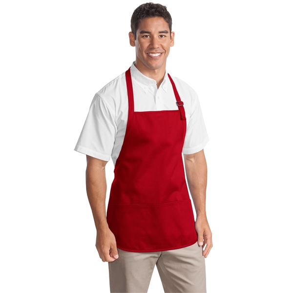 Port Authority Medium-Length Apron with Pouch Pockets.... from ASI 84863 SanMar